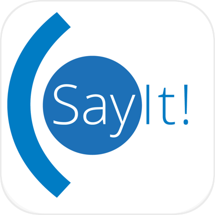 SayIt! - easy AAC App Speech within Accessibility Apps on  iAccessibility.Com