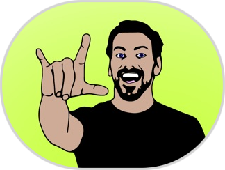 ASL Stickers with Nyle Deaf App for iAccessibility offering Solutions for Accessibility in Kansas City Missouri
