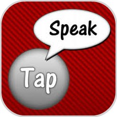 TapSpeak Button Standard for iPad App Low Vision within Accessibility Apps on  iAccessibility.Com