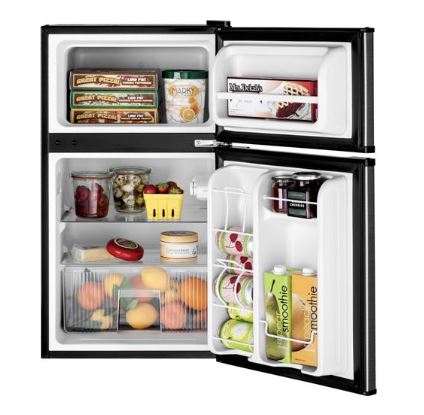 GE Double-Door Compact Refrigerator  Accessible Appliance Smart Home Solutions for iAccessibility offering Solutions for Accessibility in Kansas City Missouri