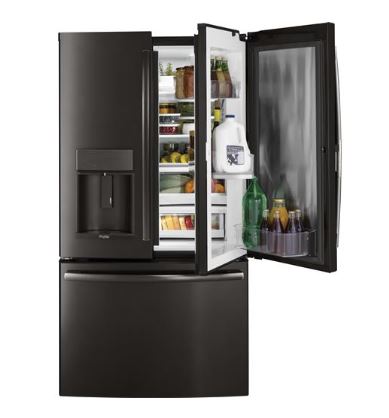 GE Profile Series 27.8 Cu. Ft. French-Door Refrigerator with Door In Door and Hands-Free AutoFill Accessible Appliances Smart Home Solutions for Telecommunications for various disability groups